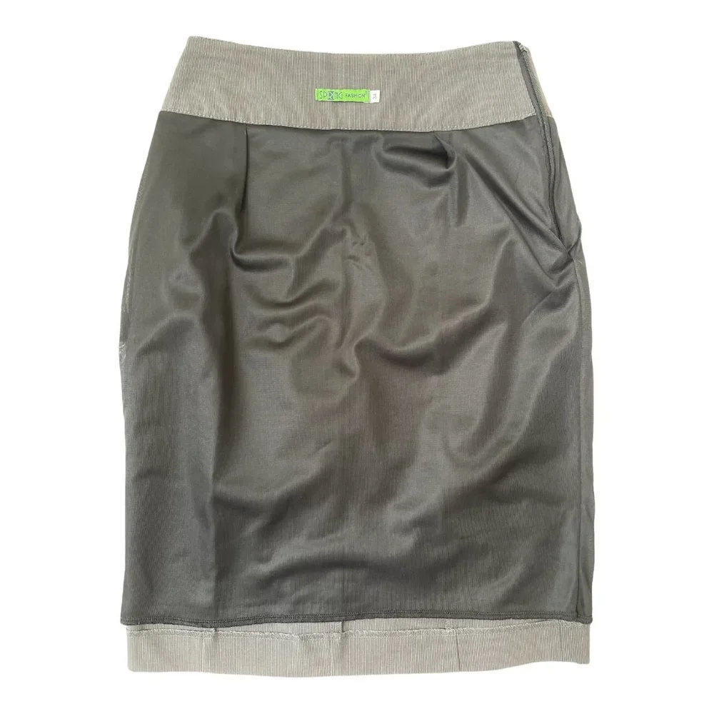 Pensil Skirt Grey women's Size Small - EUR 34